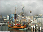 Old ship in Darling Harbour