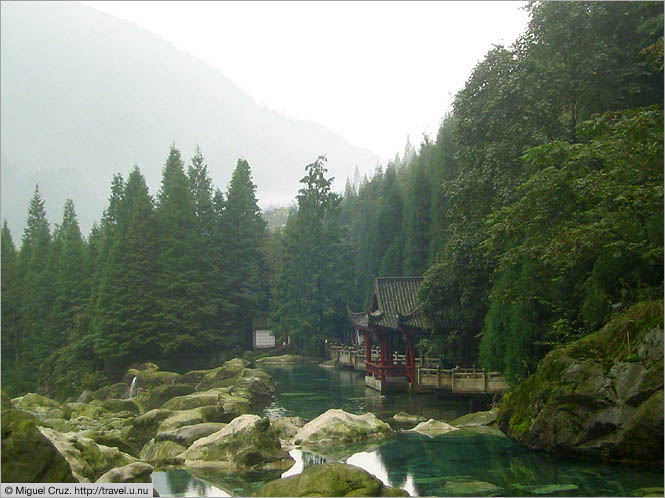 China: Sichuan Province: Mountain park