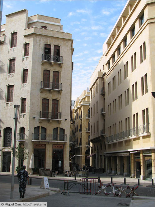 Lebanon: Beirut: All quiet in the city center