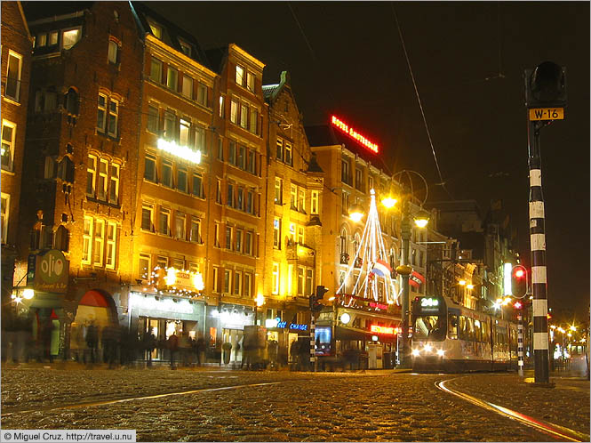Netherlands: Amsterdam: North from Dam Square