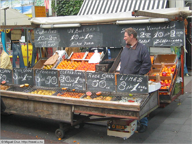 Netherlands: Amsterdam: Albert Cuyp market stand