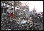 Bikes outside the Free University