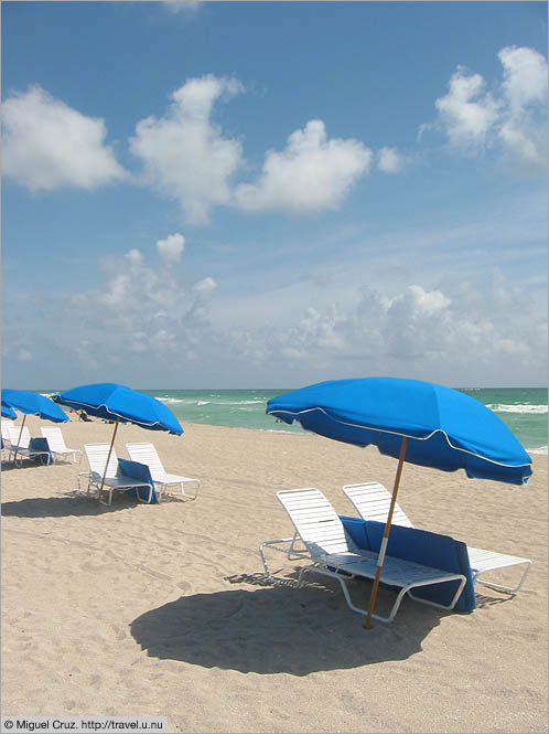 United States: Miami Beach: Take a seat