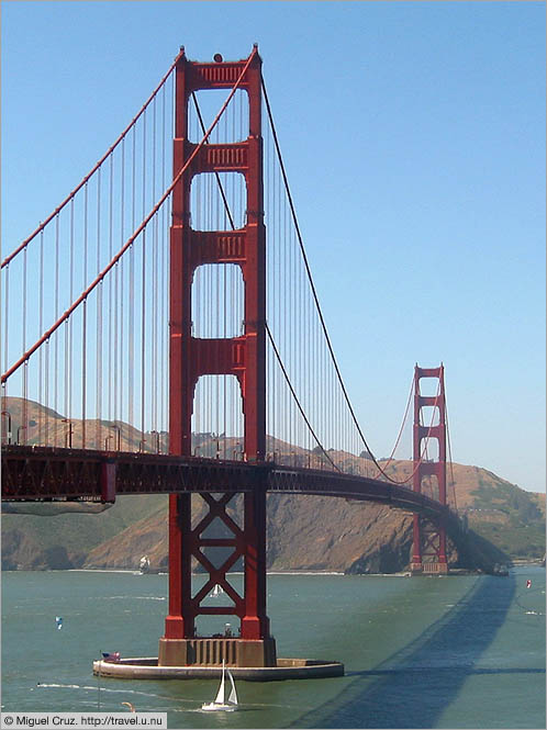 United States: San Francisco: Marin County across the Golden Gate