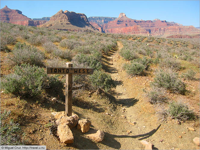 United States: Arizona: Tonto trail west